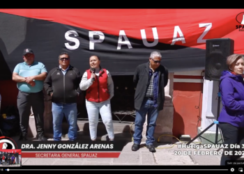 SPAUAZ tomará medidas que hagan saber al rector que la lucha es en serio